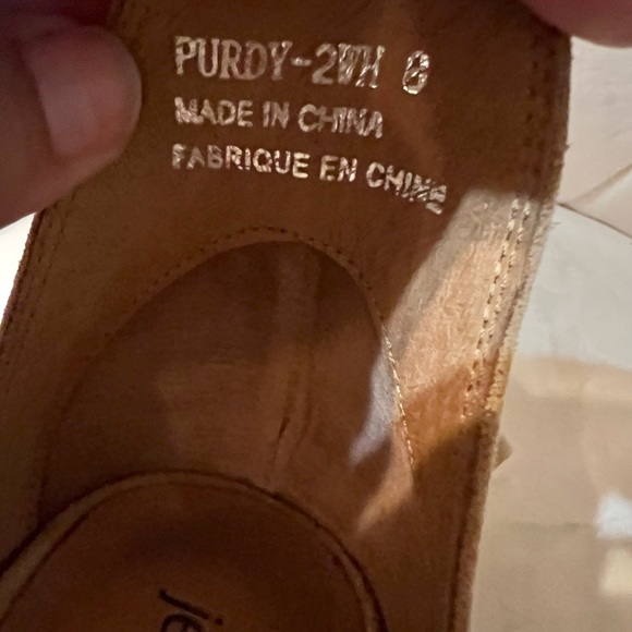 Jeffrey Campbell Purdy Sandal Leather Heels Size 8 - Picture 7 of 9